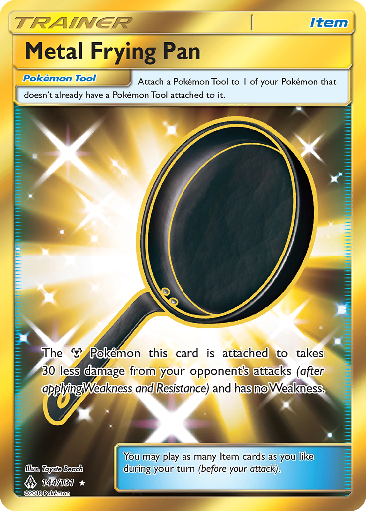 Metal Frying Pan (144/131) [Sun & Moon: Forbidden Light] | GnG Games