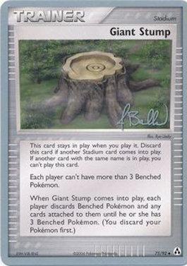 Giant Stump (75/92) (Eeveelutions - Jimmy Ballard) [World Championships 2006] | GnG Games