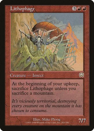Lithophage [Mercadian Masques] | GnG Games