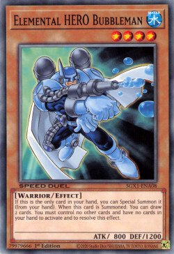 Elemental HERO Bubbleman [SGX1-ENA08] Common | GnG Games