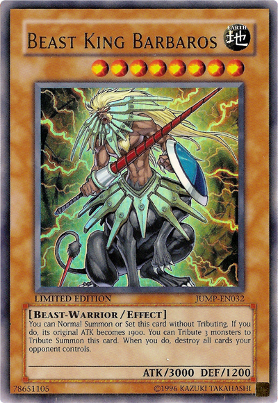 Beast King Barbaros [JUMP-EN032] Ultra Rare | GnG Games