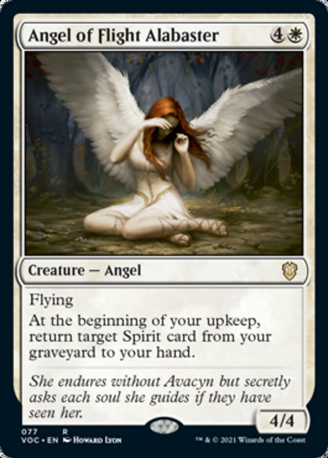 Angel of Flight Alabaster [Innistrad: Crimson Vow Commander] | GnG Games