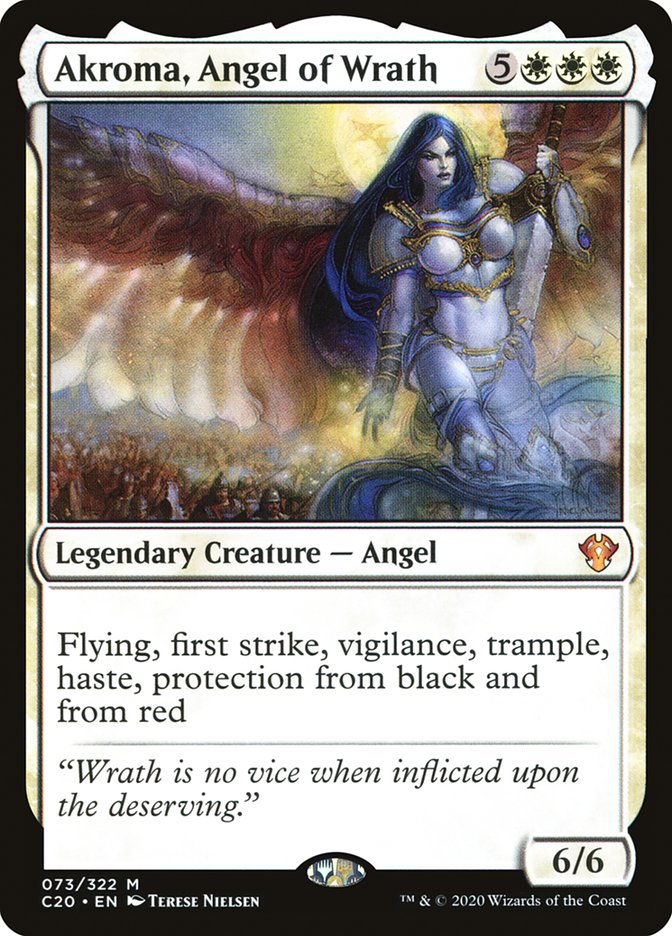 Akroma, Angel of Wrath [Commander 2020] | GnG Games