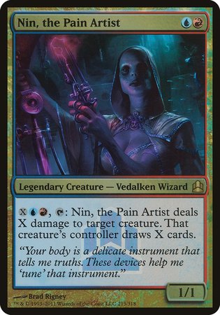 Nin, the Pain Artist (Commander Launch Promo) [Commander 2011 Launch Party] | GnG Games