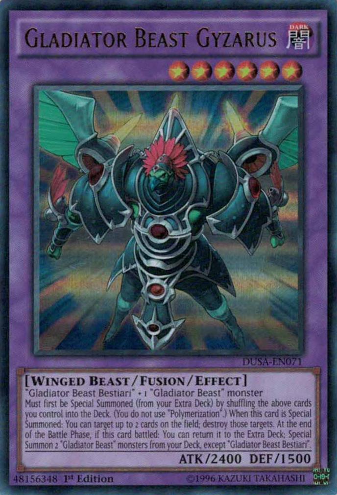 Gladiator Beast Gyzarus [DUSA-EN071] Ultra Rare | GnG Games