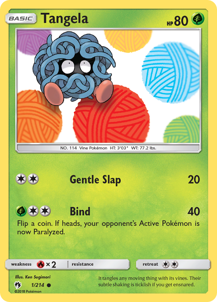 Tangela (1/214) [Sun & Moon: Lost Thunder] | GnG Games