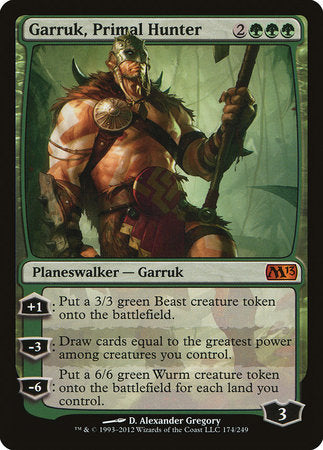 Garruk, Primal Hunter [Magic 2013] | GnG Games