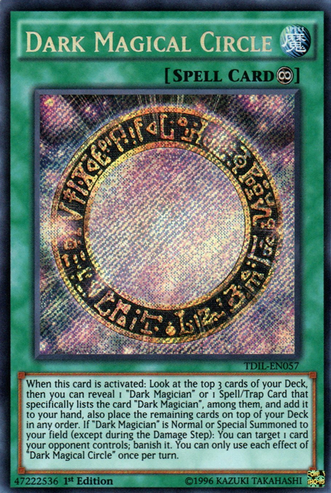 Dark Magical Circle [TDIL-EN057] Secret Rare | GnG Games