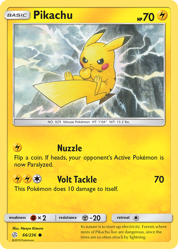 Pikachu (66/236) [Sun & Moon: Cosmic Eclipse] | GnG Games