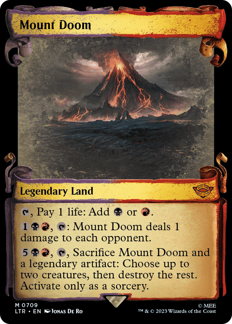 Mount Doom [The Lord of the Rings: Tales of Middle-Earth Showcase Scrolls] | GnG Games