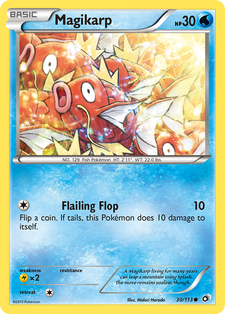 Magikarp (30/113) [Black & White: Legendary Treasures] | GnG Games