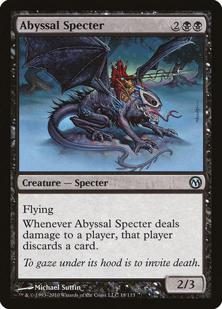 Abyssal Specter [Duels of the Planeswalkers] | GnG Games