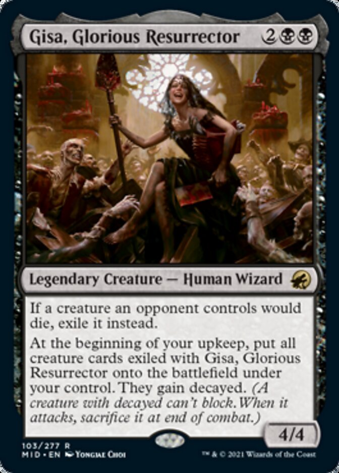 Gisa, Glorious Resurrector [Innistrad: Midnight Hunt] | GnG Games