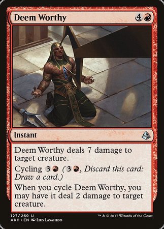 Deem Worthy [Amonkhet] | GnG Games