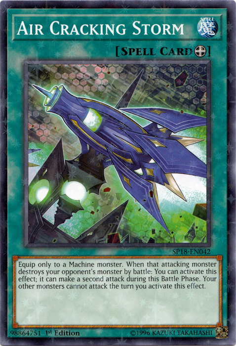 Air Cracking Storm (Starfoil) [SP18-EN042] Starfoil Rare | GnG Games