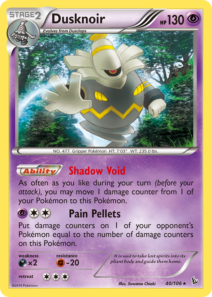 Dusknoir (40/106) [XY: Flashfire] | GnG Games