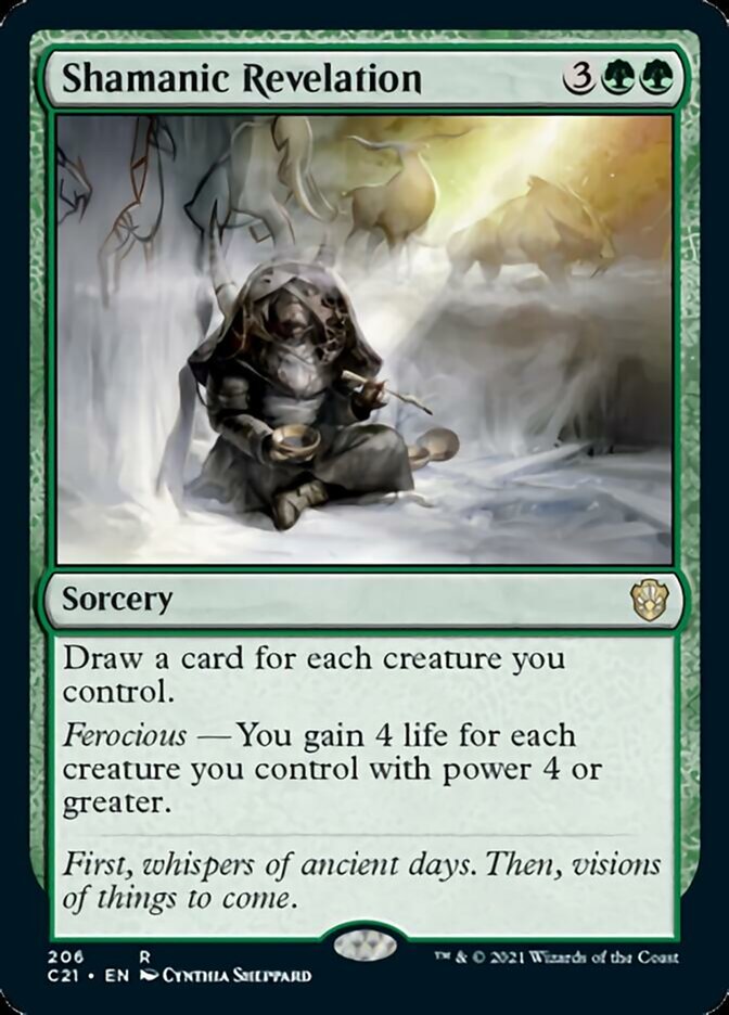 Shamanic Revelation [Commander 2021] | GnG Games