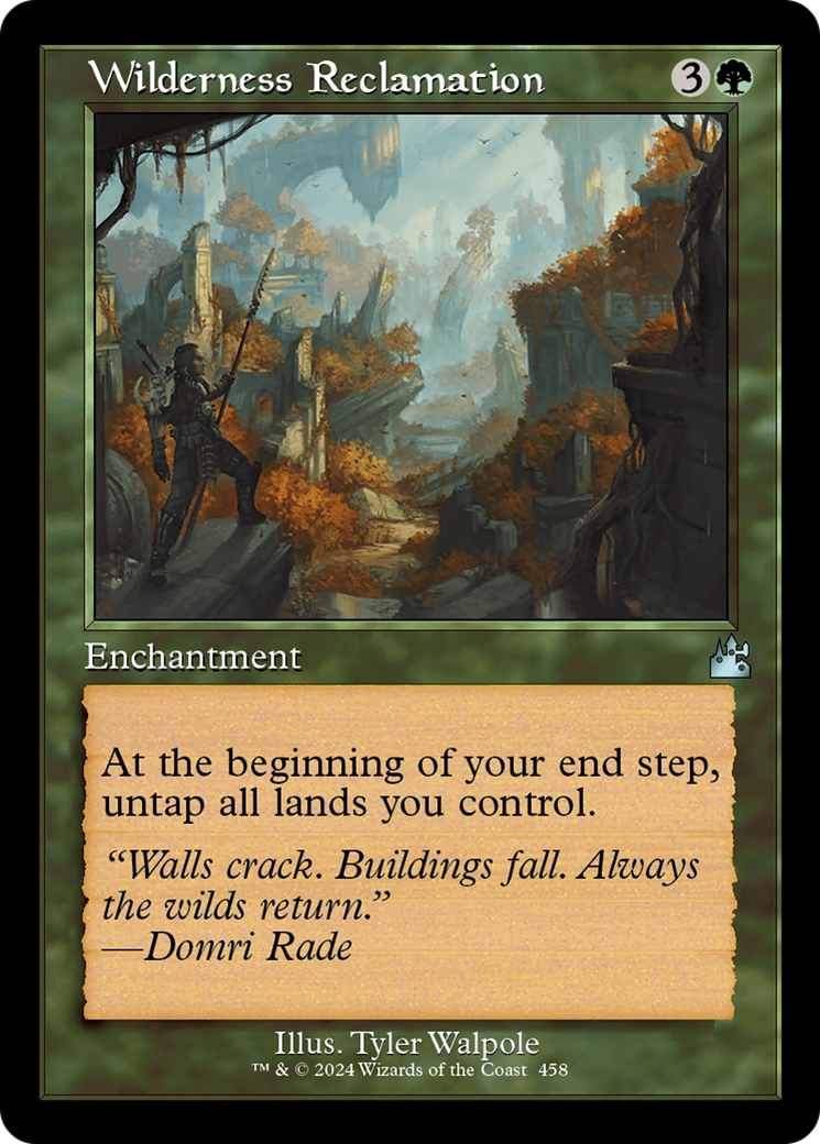 Wilderness Reclamation [Ravnica Remastered] | GnG Games