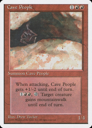 Cave People [Fourth Edition] | GnG Games