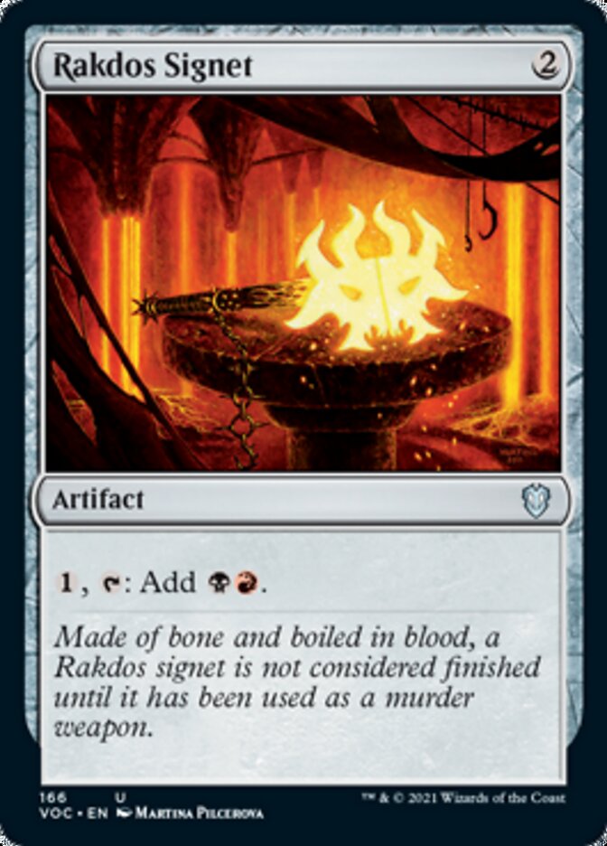 Rakdos Signet [Innistrad: Crimson Vow Commander] | GnG Games