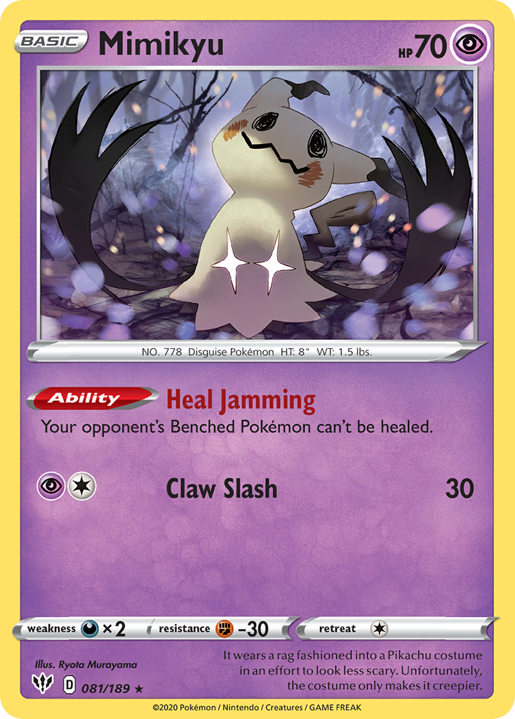 Mimikyu (081/189) [Sword & Shield: Darkness Ablaze] | GnG Games