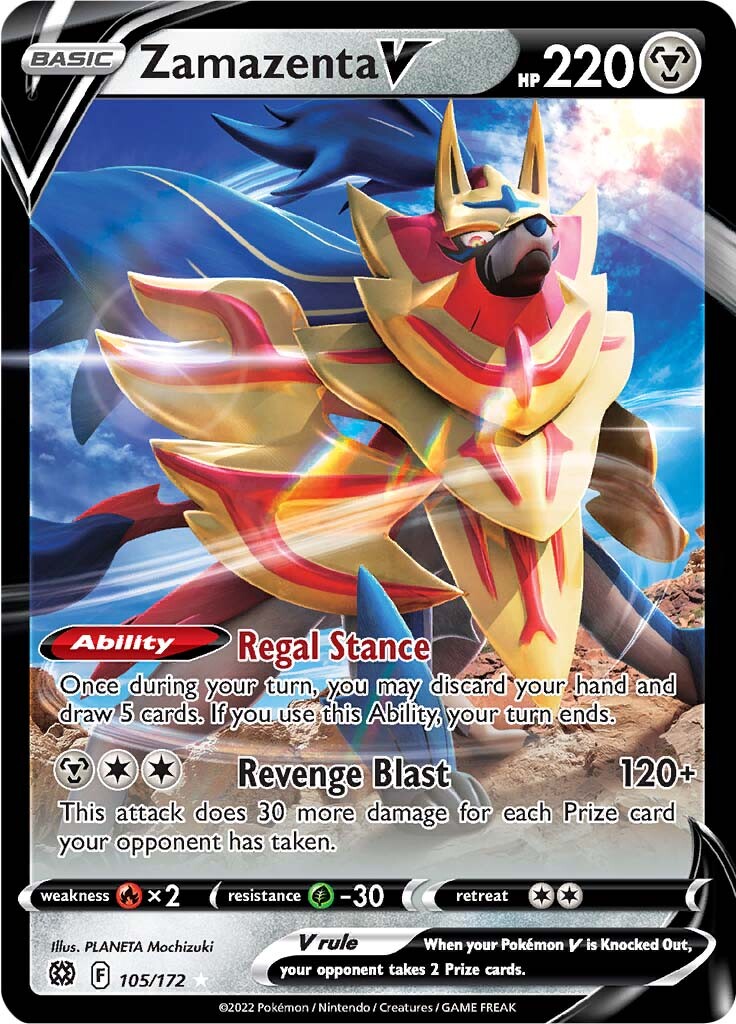 Zamazenta V (105/172) [Sword & Shield: Brilliant Stars] | GnG Games