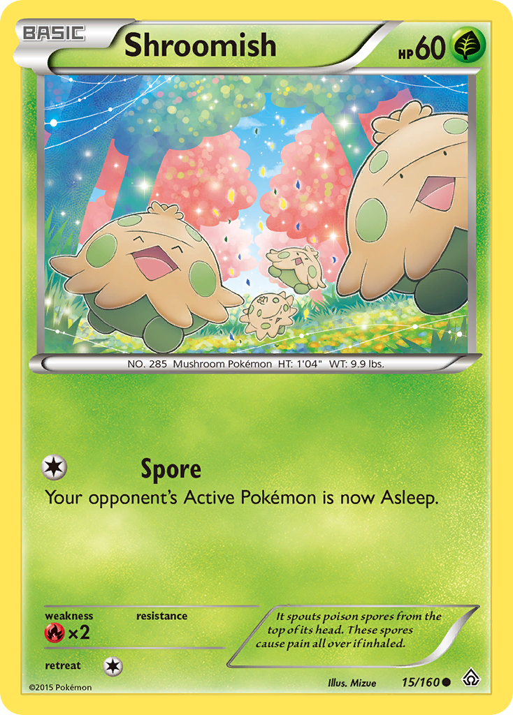 Shroomish (15/160) [XY: Primal Clash] | GnG Games