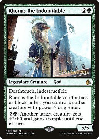 Rhonas the Indomitable [Amonkhet Promos] | GnG Games