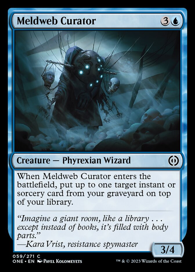 Meldweb Curator [Phyrexia: All Will Be One] | GnG Games