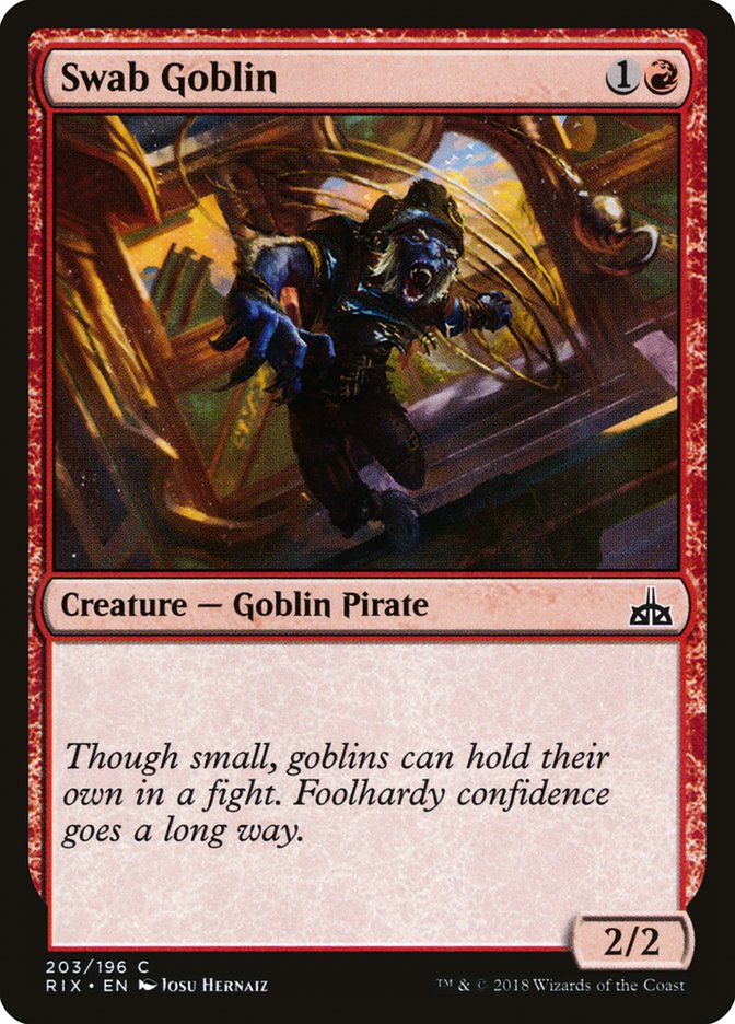 Swab Goblin [Rivals of Ixalan] | GnG Games