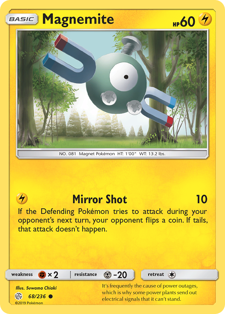 Magnemite (68/236) [Sun & Moon: Cosmic Eclipse] | GnG Games