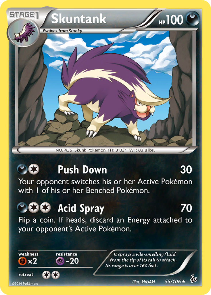 Skuntank (55/106) [XY: Flashfire] | GnG Games