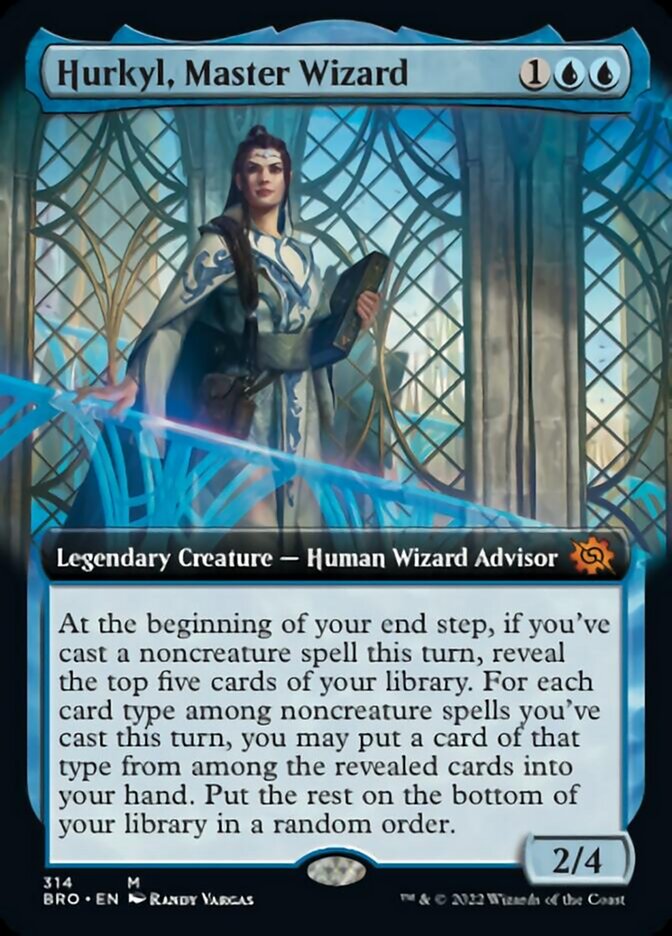 Hurkyl, Master Wizard (Extended Art) [The Brothers' War] | GnG Games