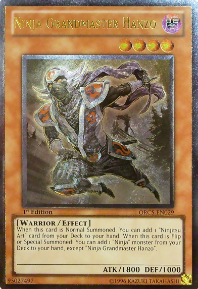 Ninja Grandmaster Hanzo (UTR) [ORCS-EN029] Ultimate Rare | GnG Games