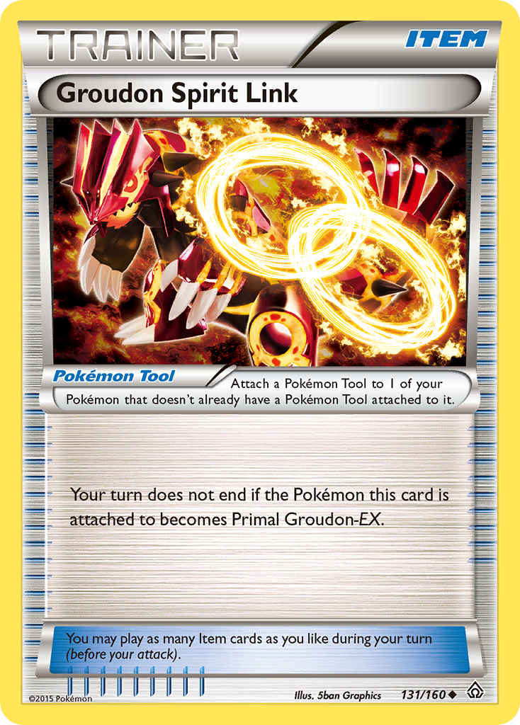 Groudon Spirit Link (131/160) [XY: Primal Clash] | GnG Games