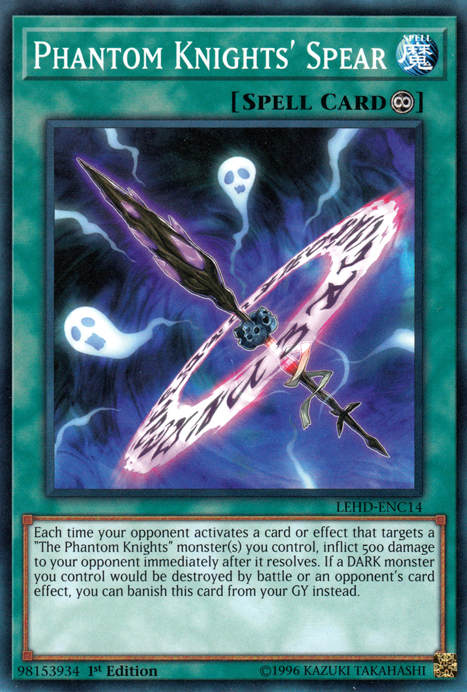 Phantom Knights' Spear [LEHD-ENC14] Common | GnG Games