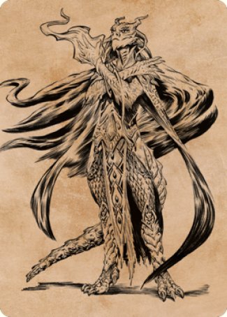 Lozhan, Dragons' Legacy Art Card [Commander Legends: Battle for Baldur's Gate Art Series] | GnG Games