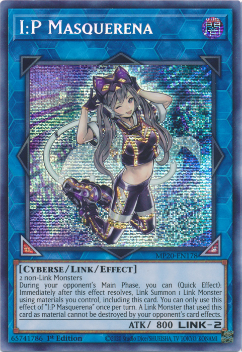 I:P Masquerena [MP20-EN178] Prismatic Secret Rare | GnG Games