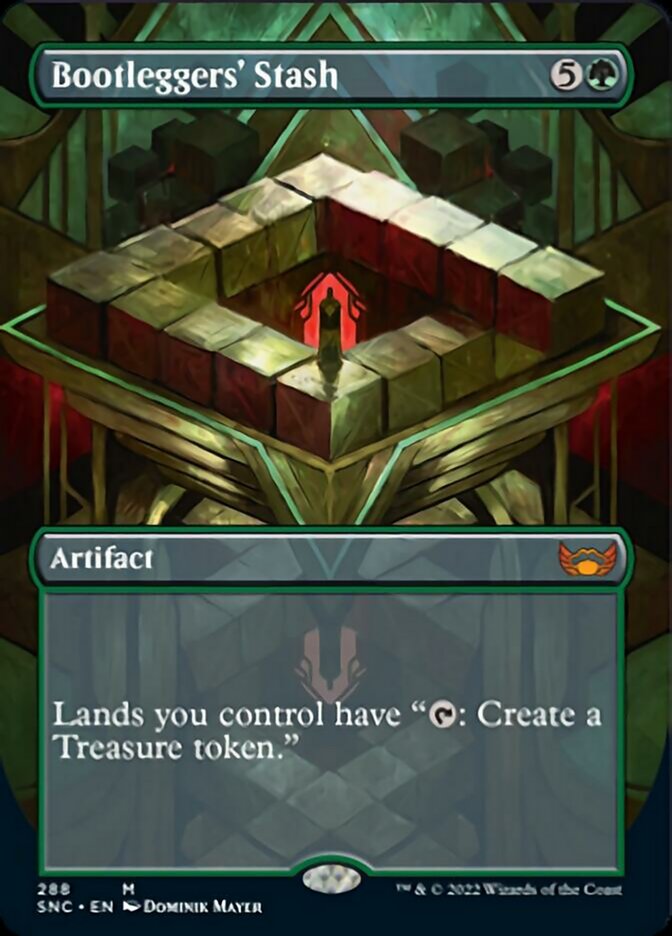 Bootleggers' Stash (Borderless Alternate Art) [Streets of New Capenna] | GnG Games