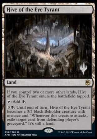 Hive of the Eye Tyrant (Promo Pack) [Dungeons & Dragons: Adventures in the Forgotten Realms Promos] | GnG Games