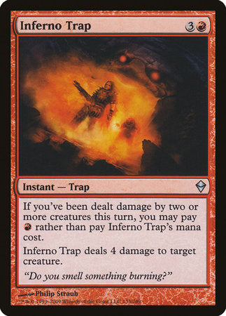 Inferno Trap [Zendikar] | GnG Games