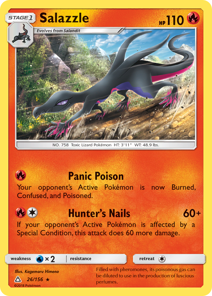 Salazzle (26/156) [Sun & Moon: Ultra Prism] | GnG Games