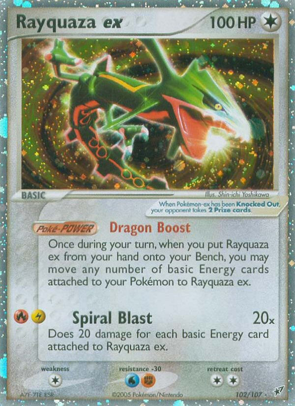 Rayquaza ex (102/107) [EX: Deoxys] | GnG Games