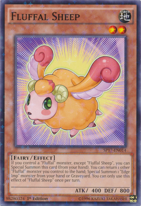 Fluffal Sheep (Starfoil) [SP17-EN014] Starfoil Rare | GnG Games