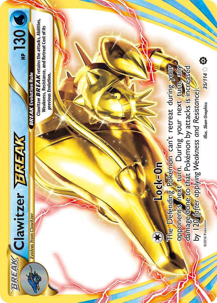 Clawitzer BREAK (35/114) [XY: Steam Siege] | GnG Games