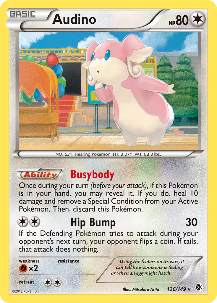 Audino (126/149) [Black & White: Boundaries Crossed] | GnG Games