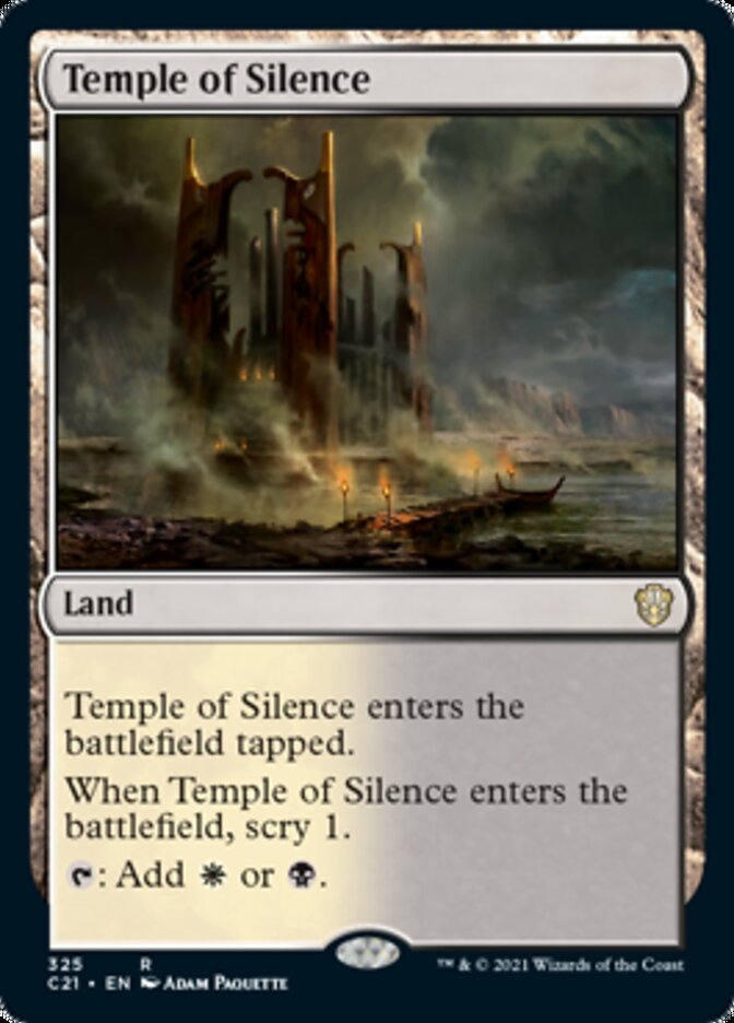 Temple of Silence [Commander 2021] | GnG Games