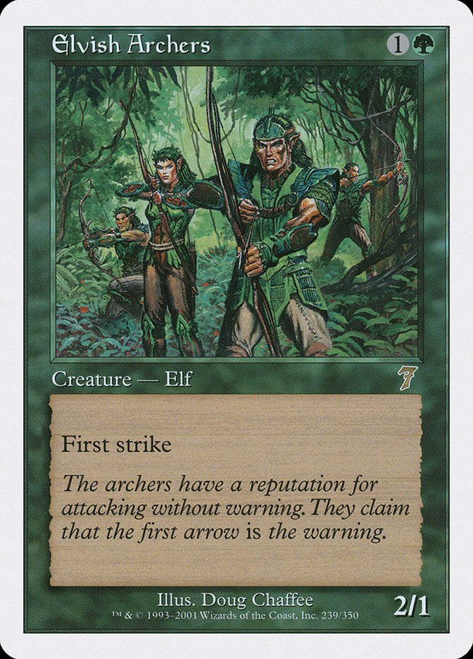 Elvish Archers [Seventh Edition] | GnG Games