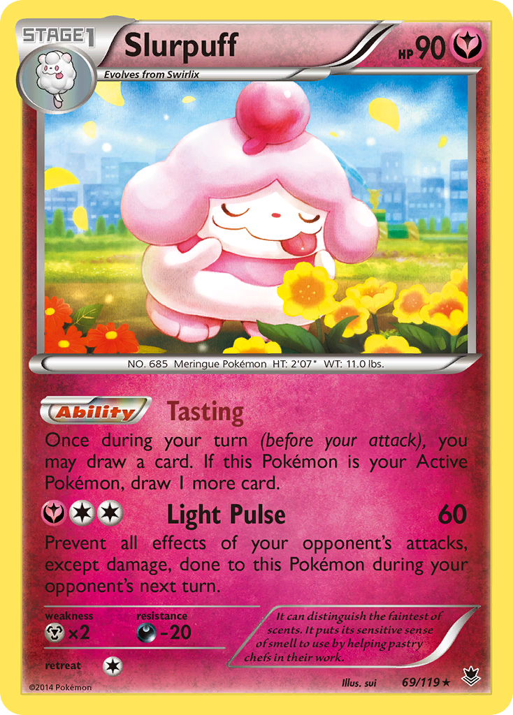 Slurpuff (69/119) [XY: Phantom Forces] | GnG Games