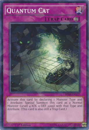 Quantum Cat (Shatterfoil) [BP03-EN237] Common | GnG Games